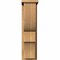 Ekena Millwork Ridgewood Smooth Corbel w/Backplate, Western Red Cedar, 7 1/2"W x 12"D x 28"H COR08X12X28RID01SWR - alternate 2